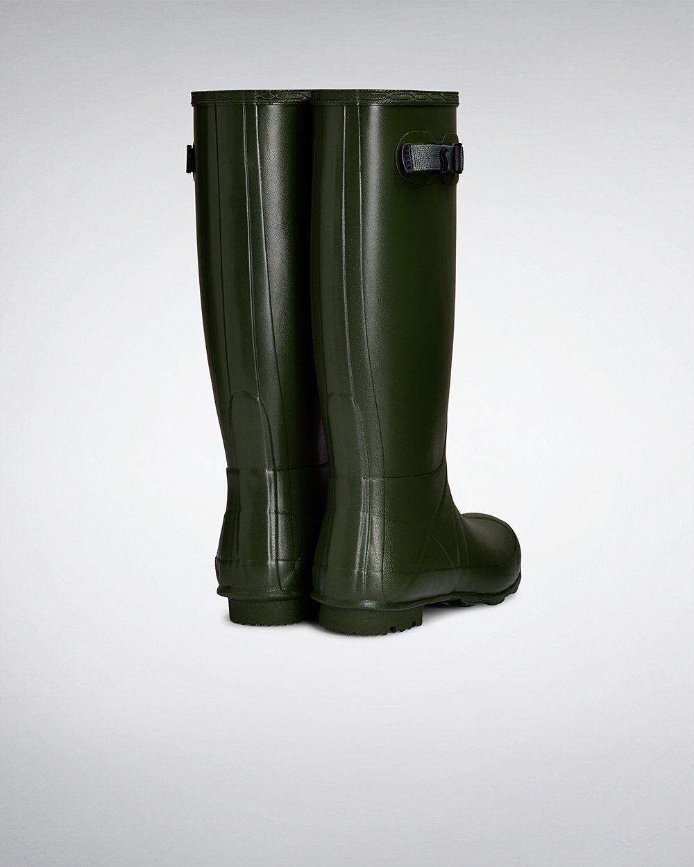 Botas De Altas Hunter Mujer Norris Field Neoprene Lined - Verde - Argentina 8697JVZFM